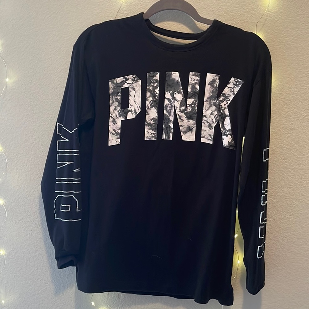 Pink Marble Long Sleeve